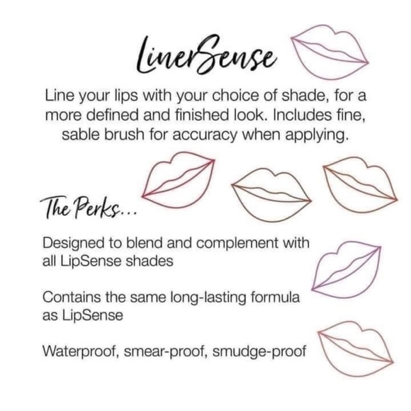 Linersense by Senegence. Shade: Persimmon. NWT. - Picture 9 of 9